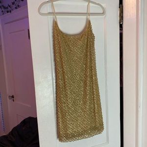 Oh Polly brand glitter mini dress